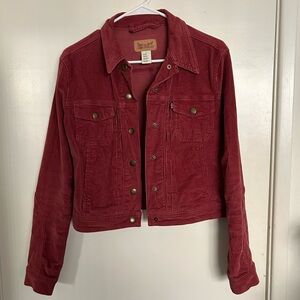 Levi's Red Jean Jacket